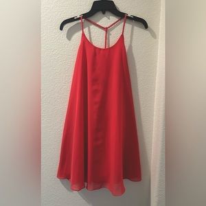 AQUA FUSHIA SHORT DRESS